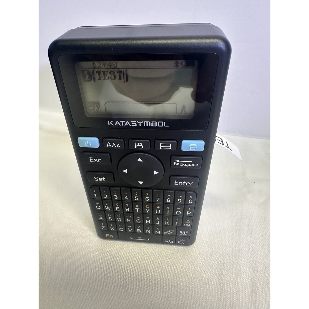 SUPVAN E11 Bluetooth Label Maker Inkless Rechargeable + 2 Tapes Keyboard App